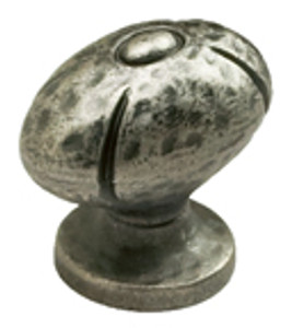 VIBRA NICKEL OVAL KNOB 1-1/4" VIBRA NICKEL OVAL KNOB 1-1/4"