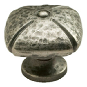 VIBRA NICKEL SQUARE KNOB, 1-1/2" VIBRA NICKEL SQUARE KNOB, 1-1/2"
