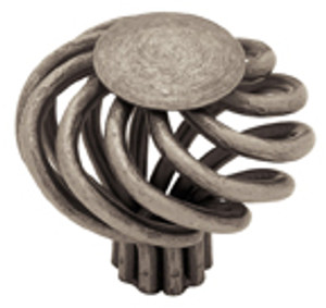 40MM LARGE WIRE SWIRL KNOB WIT 40MM LARGE WIRE SWIRL KNOB WIT