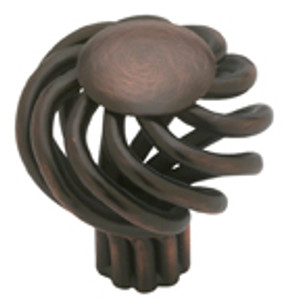 KNOB, SMALL WIRE SWIRL DESIGN KNOB, SMALL WIRE SWIRL DESIGN