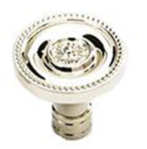 POLISHED NICKEL KNOB, 1-3/8" POLISHED NICKEL KNOB, 1-3/8"