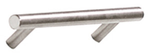 STAINLESS STEEL BAR PULL 128 MM C/C STAINLESS STEEL BAR PULL 128 MM C/C