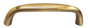 ANTIQUE BRASS PULL, 3" C/C ANTIQUE BRASS PULL, 3" C/C