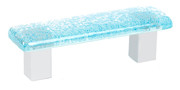 PULL 64MM GLASS LIGHT BLUE