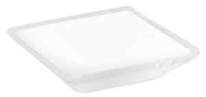 KNOB 70MM WHITE AND TRANSPARENT KNOB 70MM WHITE AND TRANSPARENT