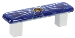 PULL 64MM GLASS DARK BLUE F PULL 64MM GLASS DARK BLUE F