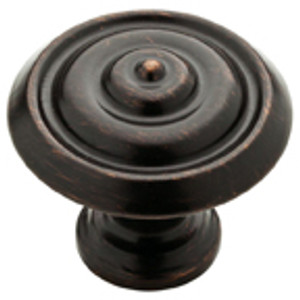 1-1/4" ABELLA RING KNOB, VENETIAN BRONZE