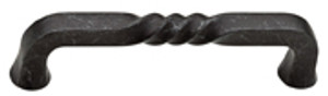 4"IRONCRAFT RUSTIC PULL,WROUGHT IRON 4"IRONCRAFT RUSTIC PULL,WROUGHT IRON