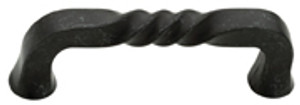 3" IRONCRAFT RUSTIC PULL, WROUGHT IRON 3" IRONCRAFT RUSTIC PULL, WROUGHT IRON