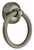 1-3/4" TARYN RING PULL, HEIRLOOM SILVER