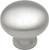 KNOB, 1-1/4" SOLID BRASS
