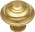 KNOB,1-1/4"LANCSTR BRASS