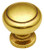 KNOB, 1-1/4"LANCSTR BRSS