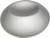 KNOB, PEARL NICKEL
