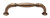 PULL, DULL ANTIQUE BRASS PULL, DULL ANTIQUE BRASS