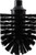Toilet Brush Head, with black bristles