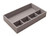 Belt Tray, nylon / felt, gray, 22 15/16" X 14" X 4"
