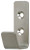 Coat Hook, stainless steel, matt, 40mm x 60mm