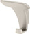 Coat Hook, Bella Italiana, zinc, polished chrome, 70 x 39 x 53mm