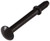 Press-Fit Hook, steel, dark oil-rubbed bronze,Knock-In Pin, 1 5/16" Projection 50pcs ,