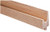 Continuous Handle, red oak, 35 x 19mm (250')