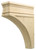 Corbel, Arcadian, maple, 2 7/8" x 12"