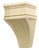 Corbel, Arcadian, maple, 5 7/8" x 9"
