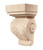 Corbel, Rattan, maple, 5 7/8 x 9"