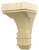 Corbel, Regency, maple, 5 7/8 x 9"