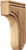 Corbel, plain, cherry, 2 3/4 x 13"