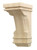 Corbel, Regency, maple, 2 7/8 x 6"