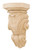 Corbel, Traditions, maple, 3" x 6"