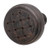 Knob, Cottage, brass, oil-rubbed bronze, M4, diameter 35mm