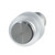 KNOB STA ST MATT CRY CLR M4 29MM