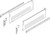 Metabox 320Hc15 3/4" Extension Runners, 6" Side, For 18" Drawer, White Set