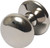 Knob, Mulberry, polished nickel, M4, 38mm