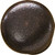 Knob, Bordeaux, iron, florentine bronze, M4, 32 x 32mm