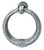 Handle, zinc, antique pewter, M4, 45 x 49mm