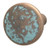 Knob, zinc, rustic copper, M4, 37 x 26mm