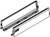 Tandembox 358L Drawer Profile, For 16" Drawer Stainless Steel, Pair
