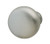 Knob, zinc, matt chrome, 8/32, 31mm