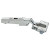 Clip Top 110D+ Hinge, Straight-Arm, Free Swing, Press-In