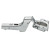 Clip Top 110D Hinge, Full-Cranked, Free Swing, Screw-On