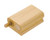 Soft Block door stop, unfinished maple, 52mm x 32mm