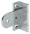 Angle Hinge, brass, nickel-plated polished, 40mm /19mm