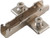 Grass Tiomos Wing Baseplate, 3-point fixing, 13.5mm euroscrew, steel, nickel-plated, 3.5mm