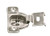A-Series Face Frame, 110 degree, 1/2" self closing, steel, nickel-plated A-Series Face Frame, 110 degree, 1/2" self closing, steel, nickel-plated