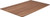 Fineline Base Plate, walnut, 1016 x 559 x 9mm