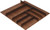 Fineline Cutlery Insert, walnut, 548 x 424 x 49mm