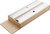 Fineline Roll Holder, birch, 424 x 138 x 45mm
